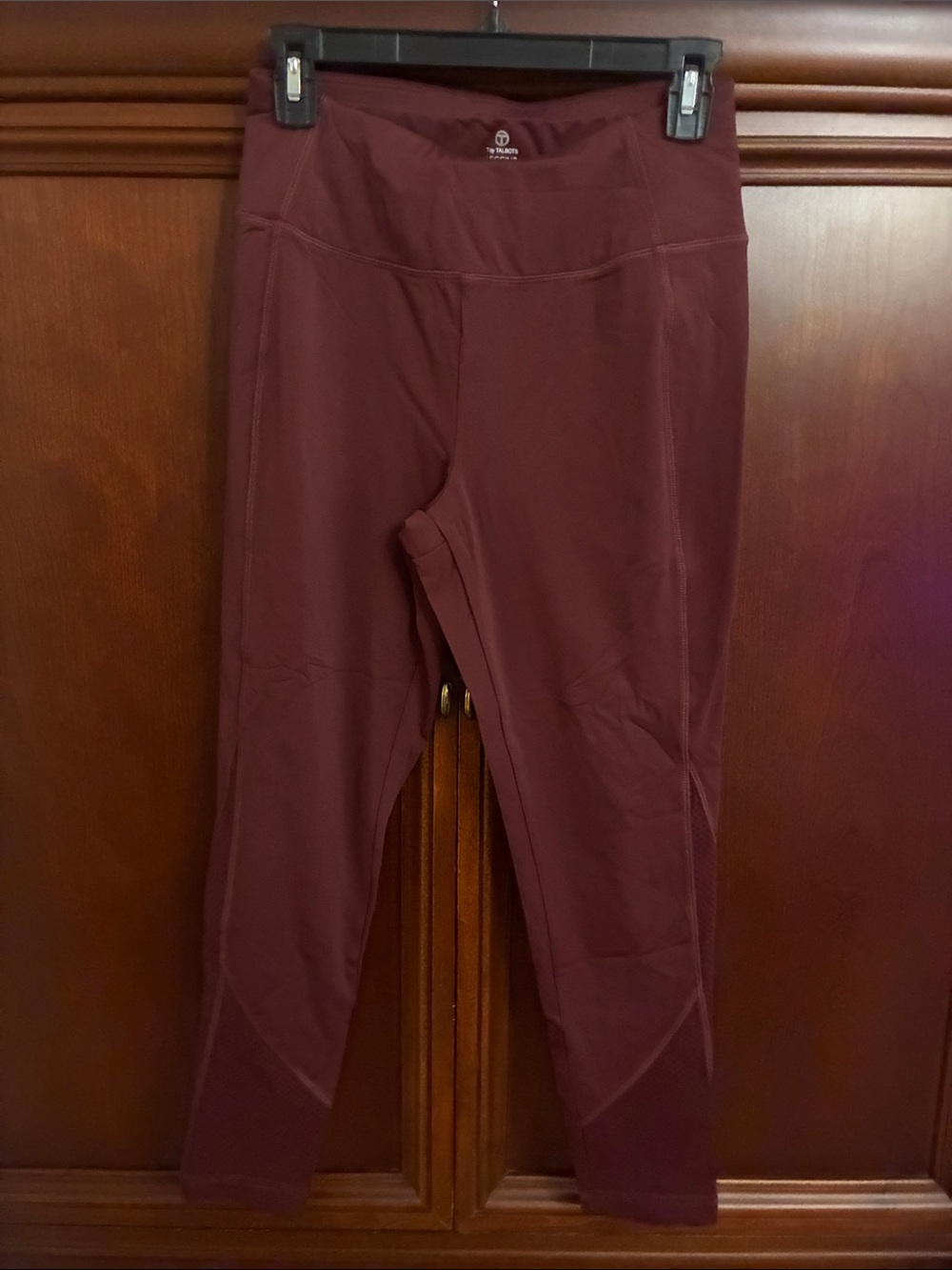 Talbots womens Maroon High-Rise Leggings